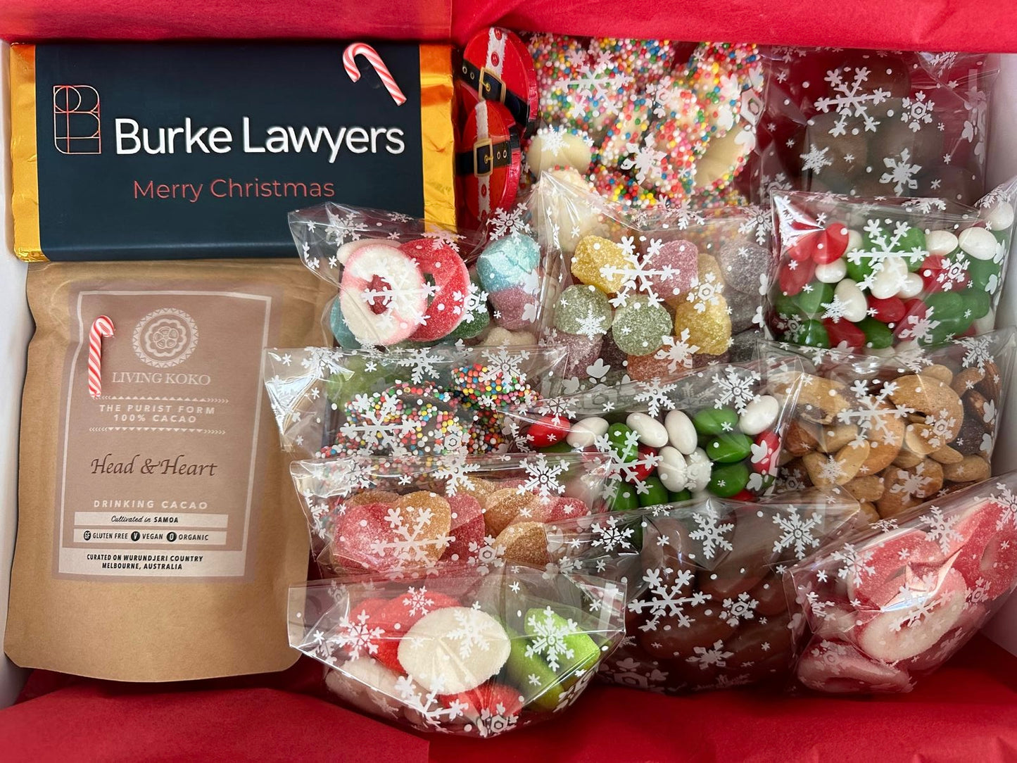 Christmas Lolly and Chocolate Hamper