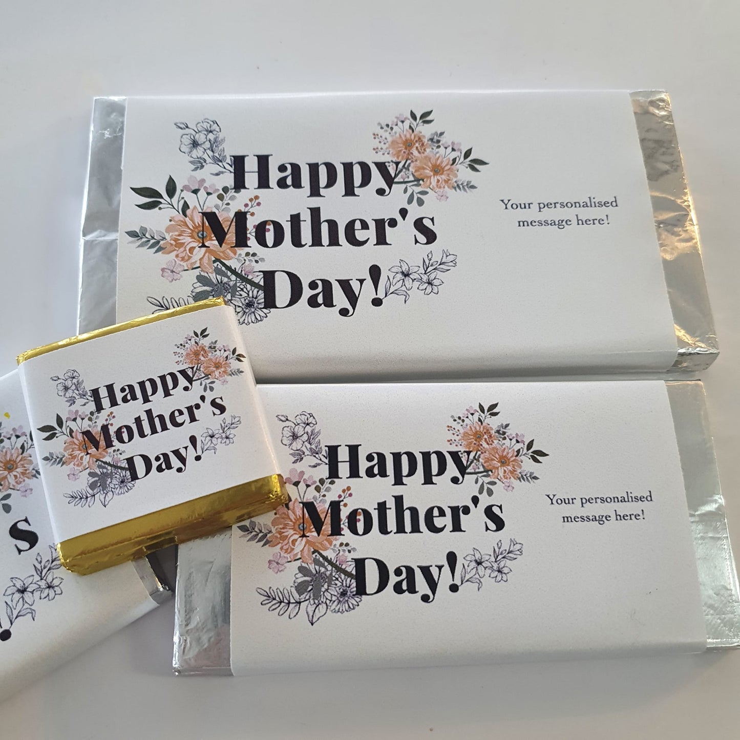 Mother's Day Personalised Chocolate Bar 50g
