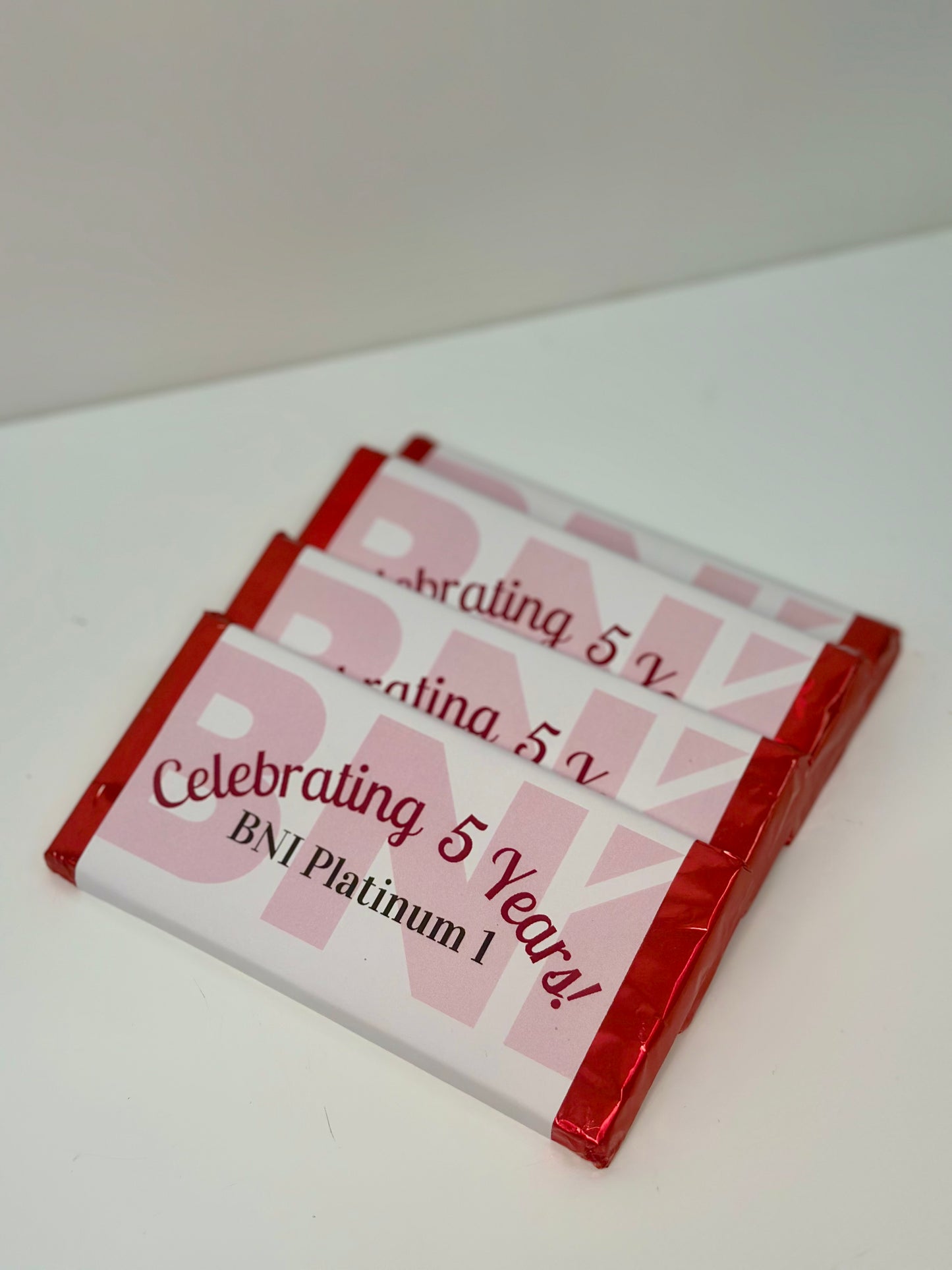 BNI "Anniversary" chocolate bar 100g (25 units)