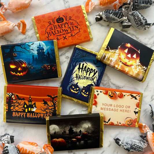 Halloween Chocolate Bars