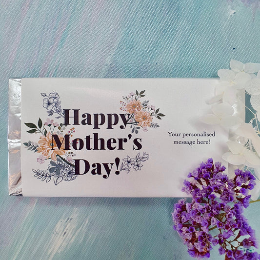 Mother's Day Personalised Chocolate Bar 50g